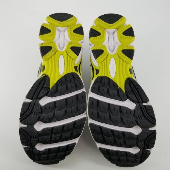 Saucony Running Walking Shoes Leather Mesh 4.50 Boys Cohesion Green Grey Black - Picture 10 of 13